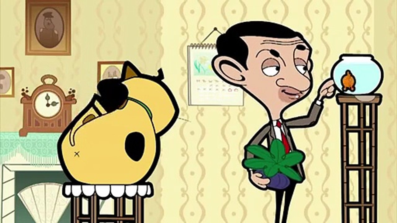 Mr. Bean (NEW series) - Fish Sitting Clip