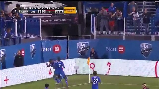 Didier Drogba header Goal ~ Montreal Impact vs Chicago Fire 1-0