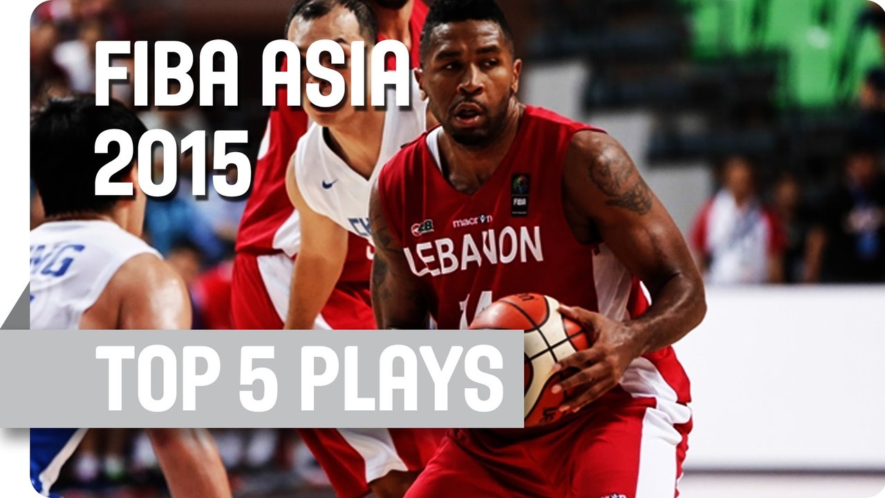 Top 5 Plays - Day 1 - 2015 FIBA Asia Championship