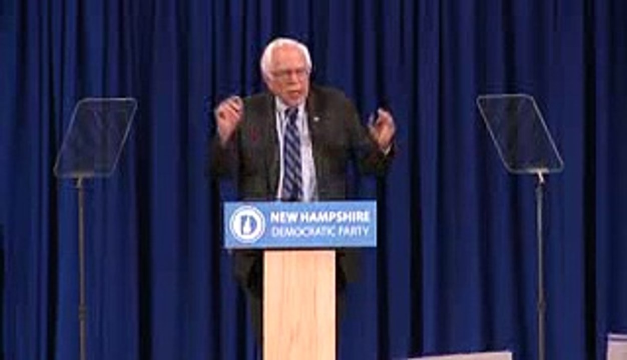 Bernie Sanders' Remarks at the New Hampshire Democratic Party Convention