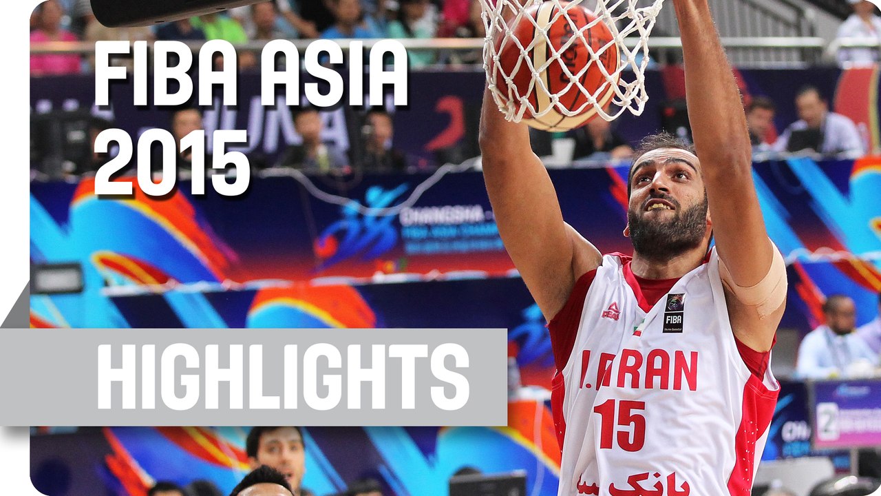 Iran v India - Group A - Game Highlights - 2015 FIBA Asia Championship