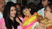 Aishwarya Rai Bachchan With Daughter Aaradhya Pray At Siddhivinayak Temple