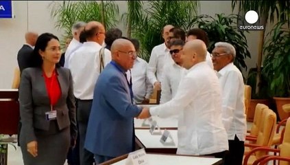 Nemcsak a pápa, a kolumbiai elnök is történelmet írt Havannában