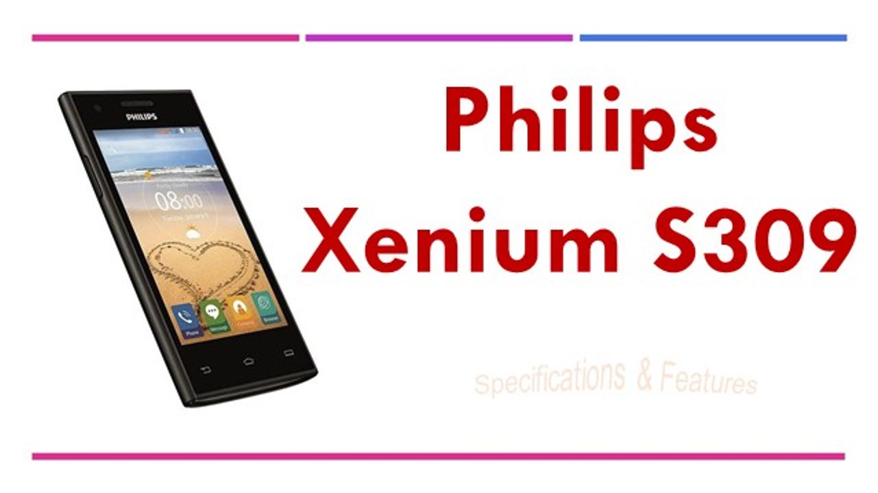 Philips Xenium S309 Specifications & Features