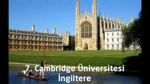 Dünyanın En İyi 10 Üniversitesi