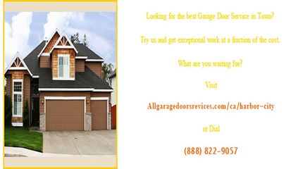 Garage Door Parts Repair & Replacement in Harbor City, CA