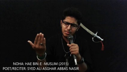 Hae Bin E Muslim 2015 By Syed Ali Asghar Abbas Nasir