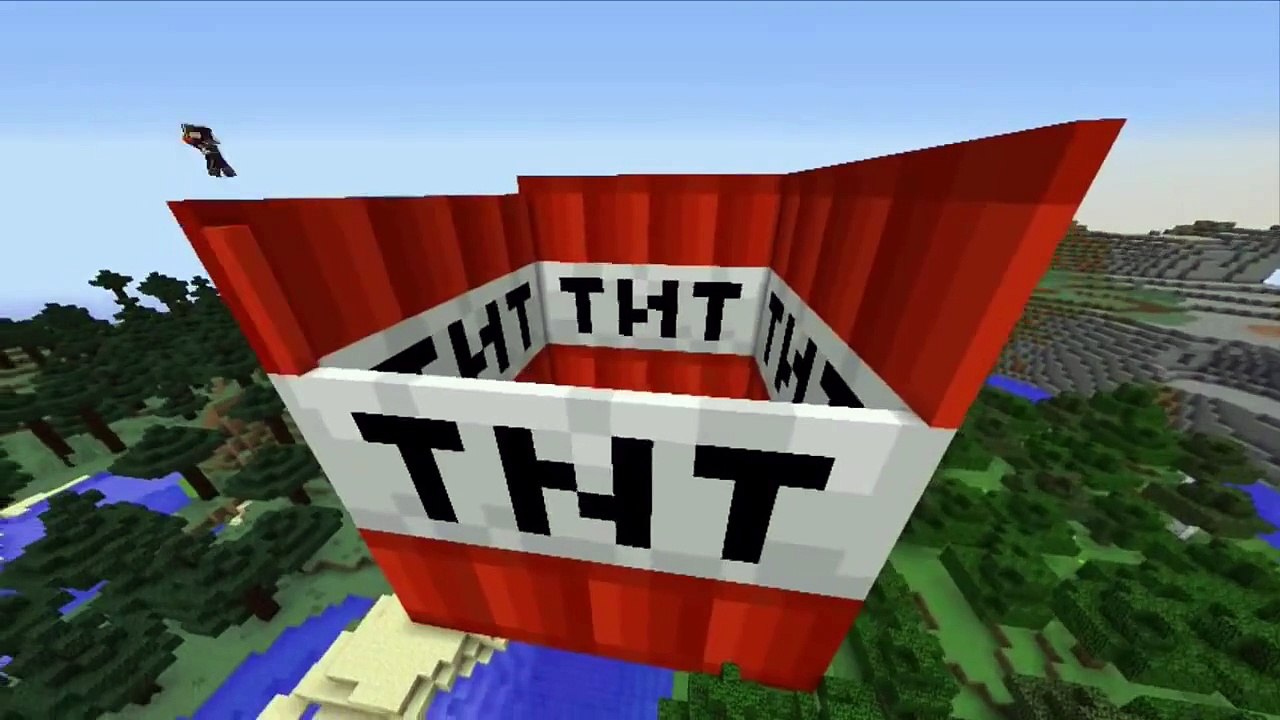 Minecraft TNT timelapse + explosion!