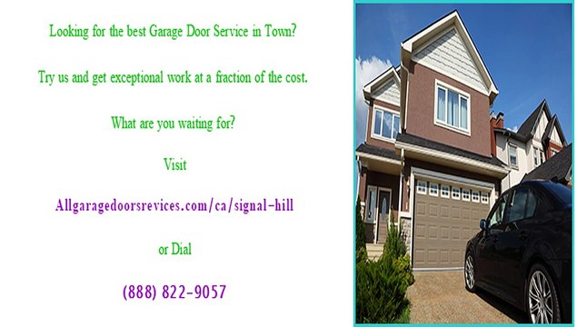 Signal Hill, CA Garage Door Parts Repair & Replacement