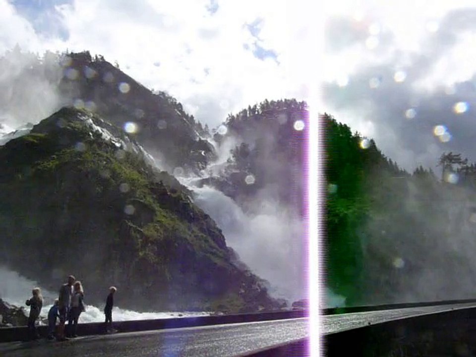 Cascade de Latefoss (Norvège)