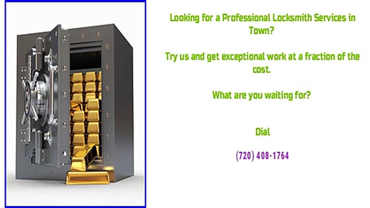 Local Locksmith Service in Dumont, CO