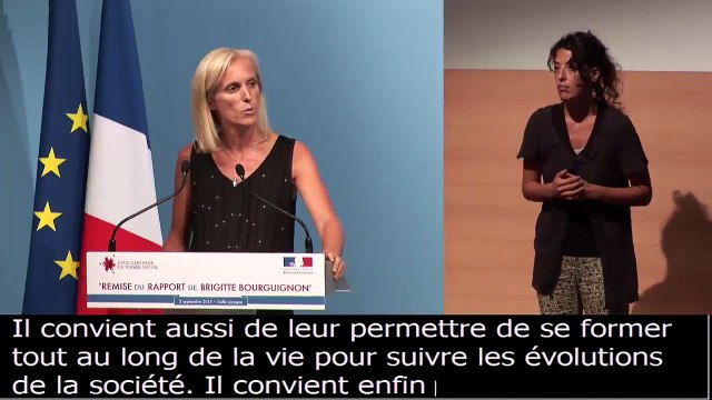 Etats Généraux du Travail social - Remise du rapport de Brigitte Bourguignon