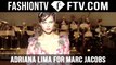 Adriana Lima walks for Marc Jacobs! NYFW | FTV.com