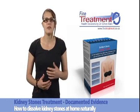 Kidney stones dissolving treatment with Dr. Allen's Device is now subject of clinical trial, Highlights Fine Treatment
