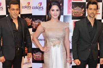 B-town stars have an evening of Glitz, glamour & music!