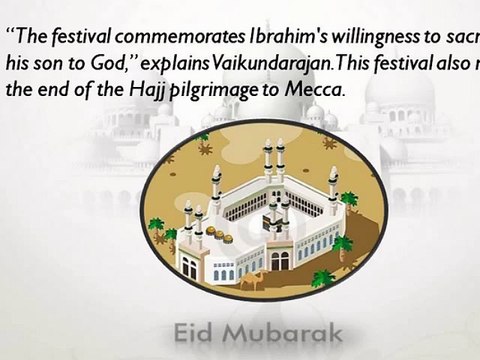 Vaikundarajan Sends His Best Wishes For Eid