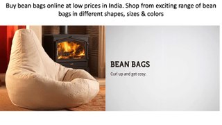 Buy Bean Bags Online in India at Housefull.co.in