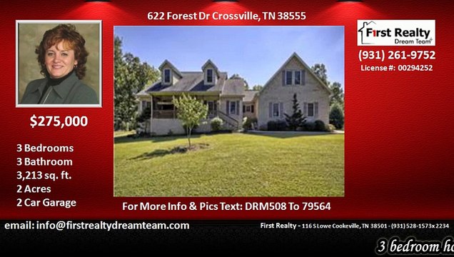 3 bedroom house for sale near South Cumberland Elementary School in Crossville TN