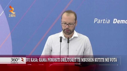 360° Grade -IVI KASA RAMA POROSITI DREJTORET TE MBUSHIN KUTITE ME VOTA
