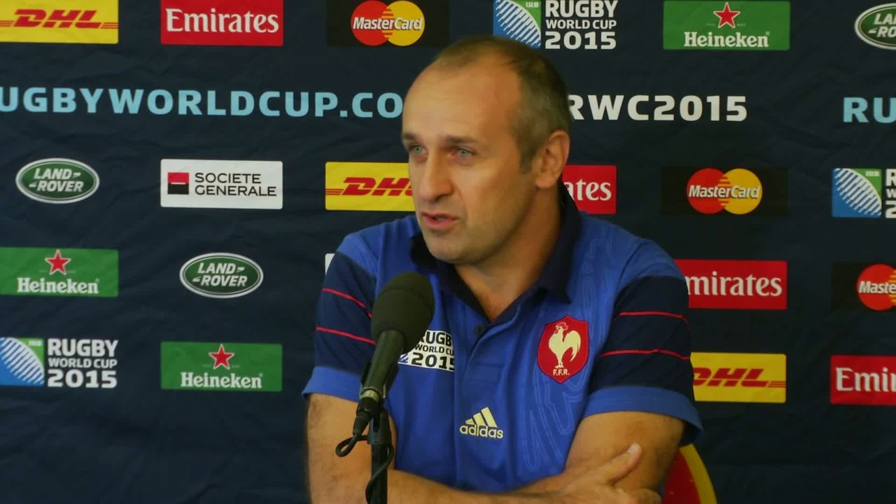 Rugby - CM - Bleus : Saint-André «Je n'allais pas leur taper la bise»