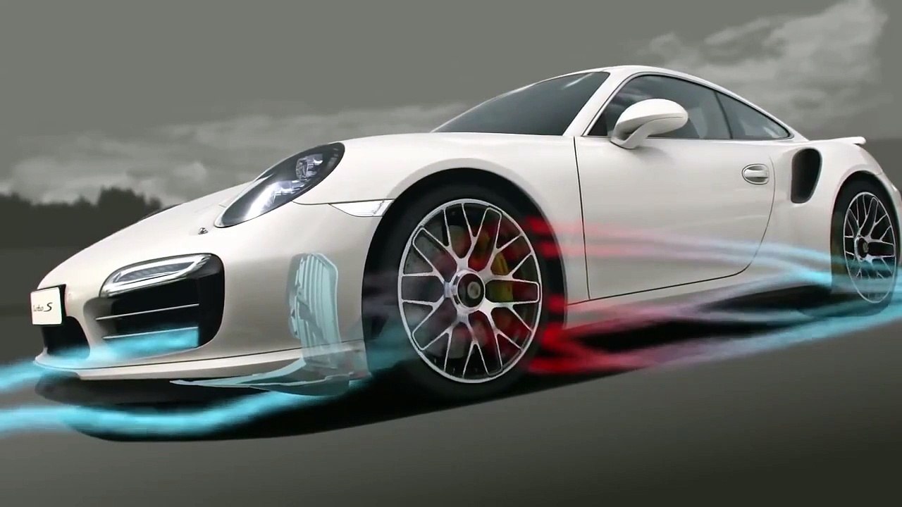 2014 Porsche 911 Turbo Aerodynamics Engineering video AutoShowHD