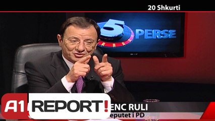 A1 Report - 5 Pyetjet nga Babaramo, ne studio Genc Ruli