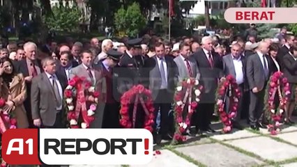 A1 Report - 5 maji, homazhet per deshmoret e kombit ne rrethe