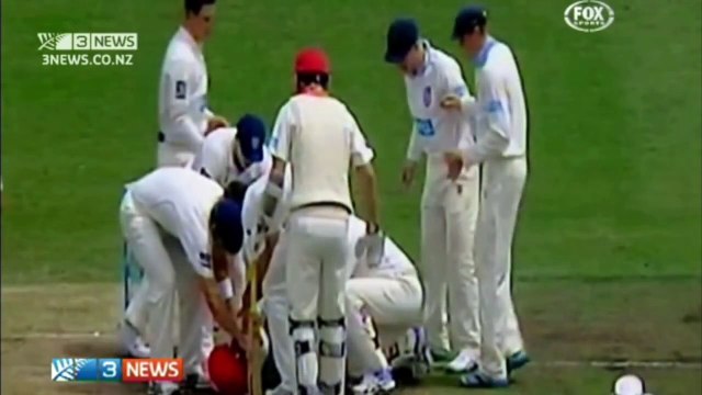 Phil Hughes Struck On Head - Dies - ORIGINAL VIDEO - HD