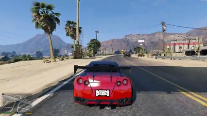 GTA 5 PC MODS - Nissan GT-R R35 RocketBunny