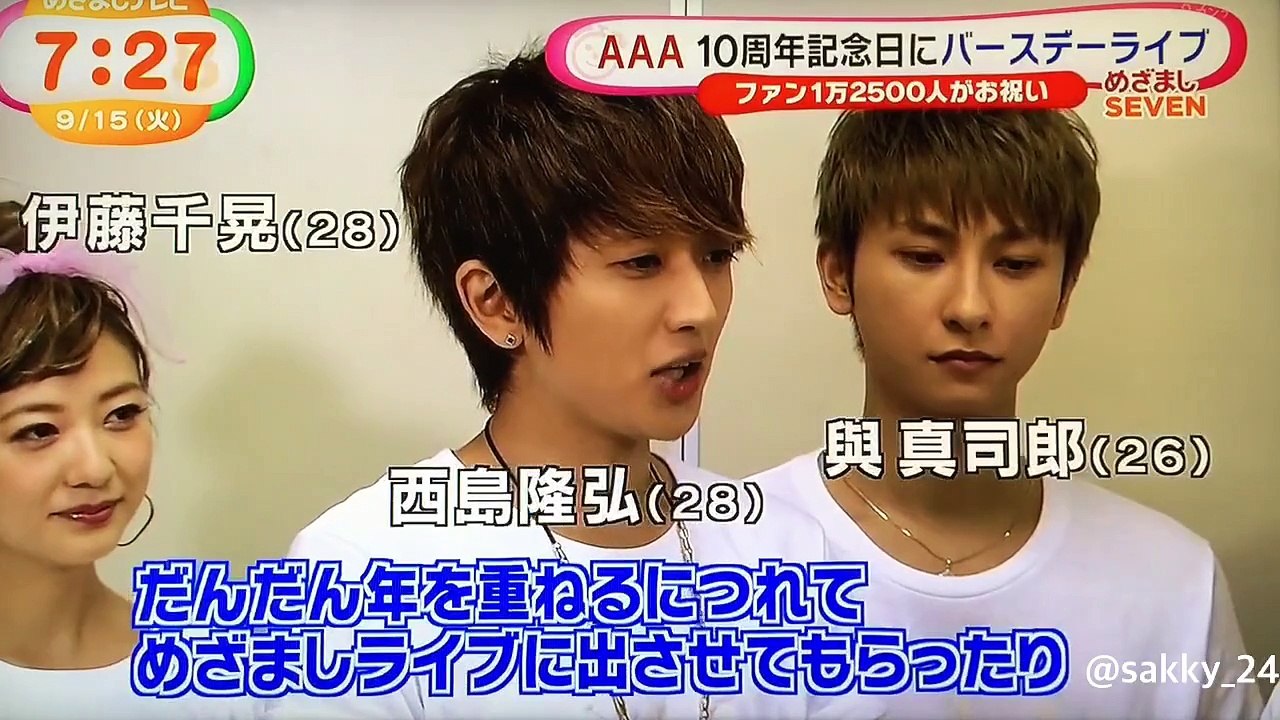15 09 15 めざまし a 10th Anniversary Live 動画 Dailymotion