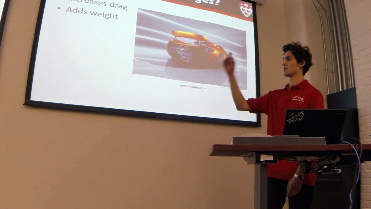 McGill Racing Team Seminar Miniseries: Aerodynamics