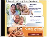 Long Term Cash Loans- Best And Affordable Cash Resources For Salaried Folks