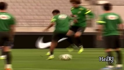 David Luiz Panna vs Neymar