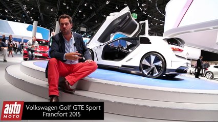 Volkswagen Golf GTE Sport au salon de Francfort 2015