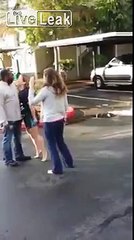 LiveLeak.com - Nasty Woman In Mans Face