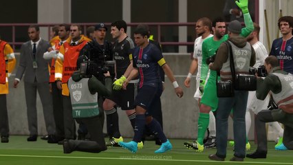 Pro Evolution Soccer 2016 - PSG Vs Real Madrid