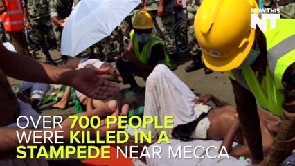 Over 700 People Killed In Stampede Near Mecca