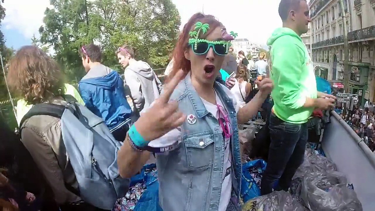 Technoparade 2015 : en live du char Haribo Pik !