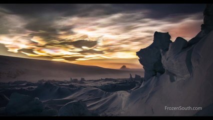 Passer 24 heures en Antarctique, là où le soleil ne se couche jamais, ça donne ça !