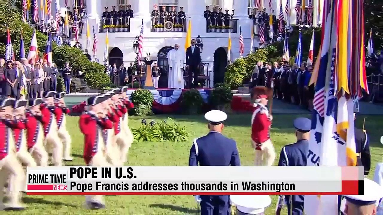 Pope Francis calls for action on climate change, meets Obama