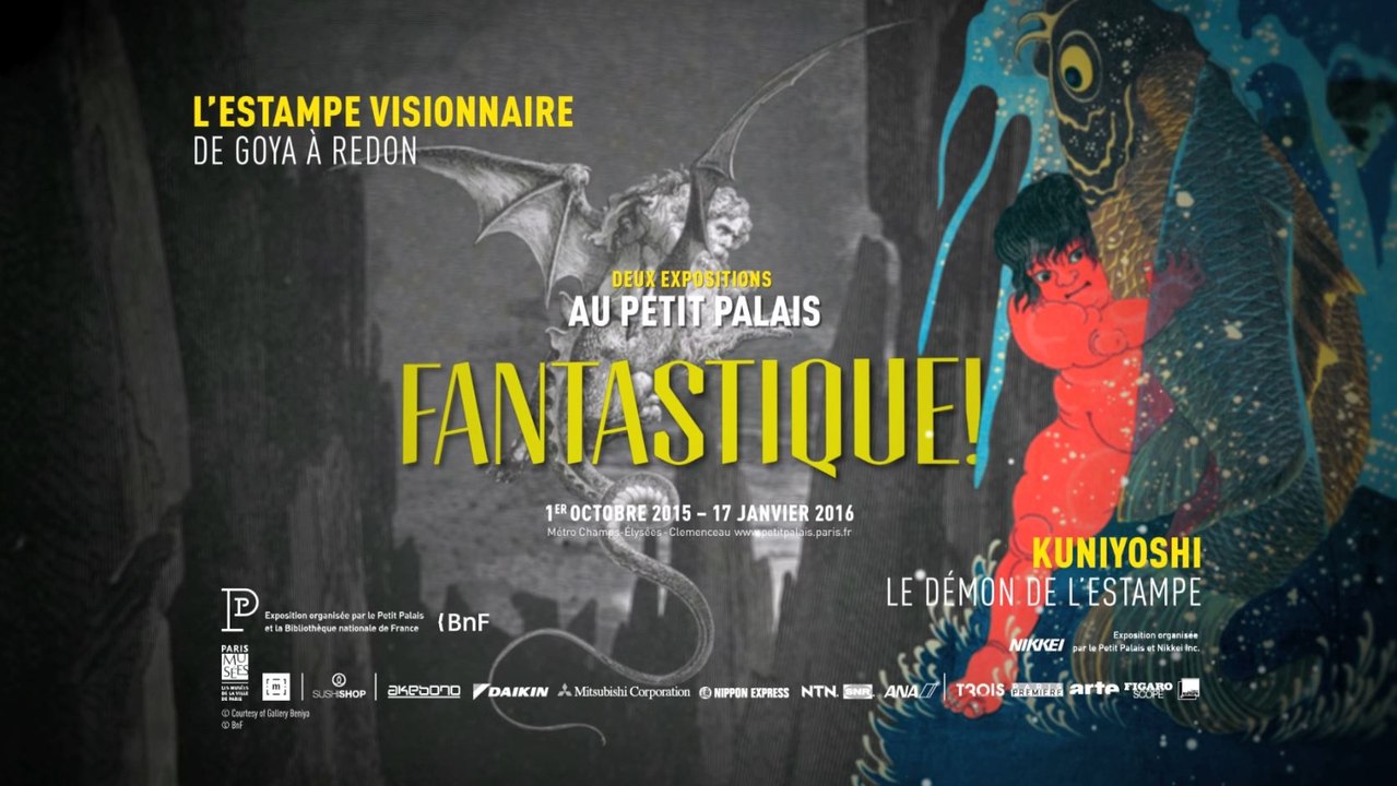 Teaser expositions Fantastique ! | Petit Palais