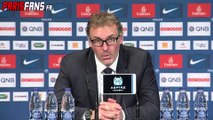 Ligue1 PSG-Guingamp: Laurent Blanc «Content que Pastore ait marqué un but»