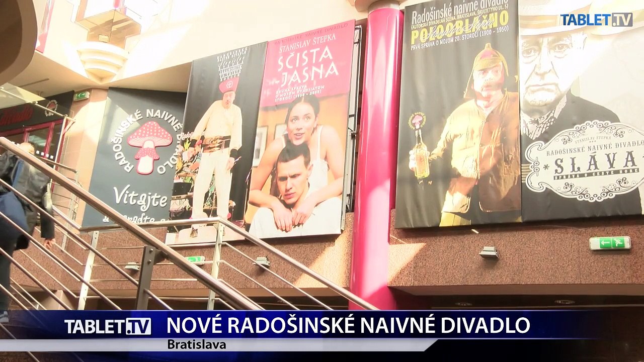 Na novej adrese Radošinského naivného divadla: Doslova aj v programe