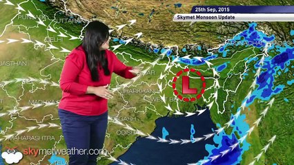Weather Forecast for September 25, 2015 - Skymet Weather
