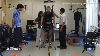 Un paraplégique remarche grâce à des électrodes