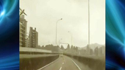 Images spectaculaires du crash d'un avion TransAsia