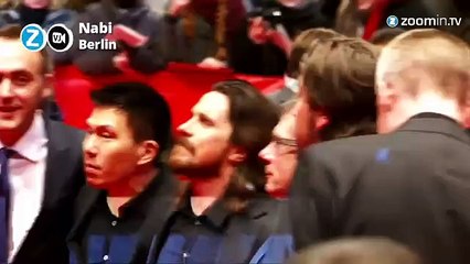 Christian Bale présente Knight of Cups à la Berlinale