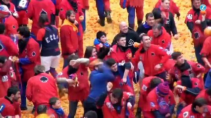 Si tu vas à Ivrée en Italie, prends ton orange!