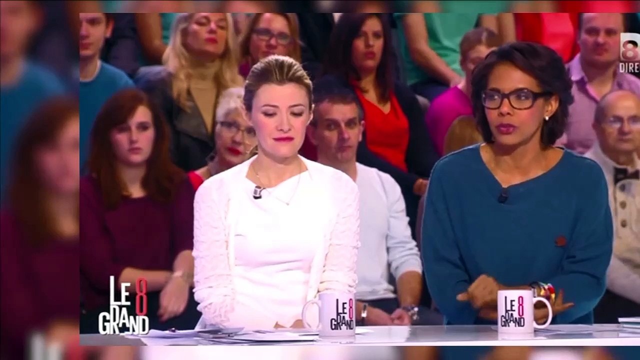 Laurence Ferrari fait une remarque sur la jupe "bien courte" d'Audrey Pulvar
