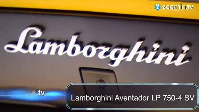 Genève 2015 : Lamborghini Aventador LP 750-4 SV